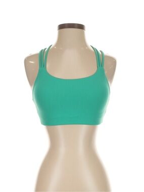 Athleta Mint Green Strappy Back Sports Bra Size Small